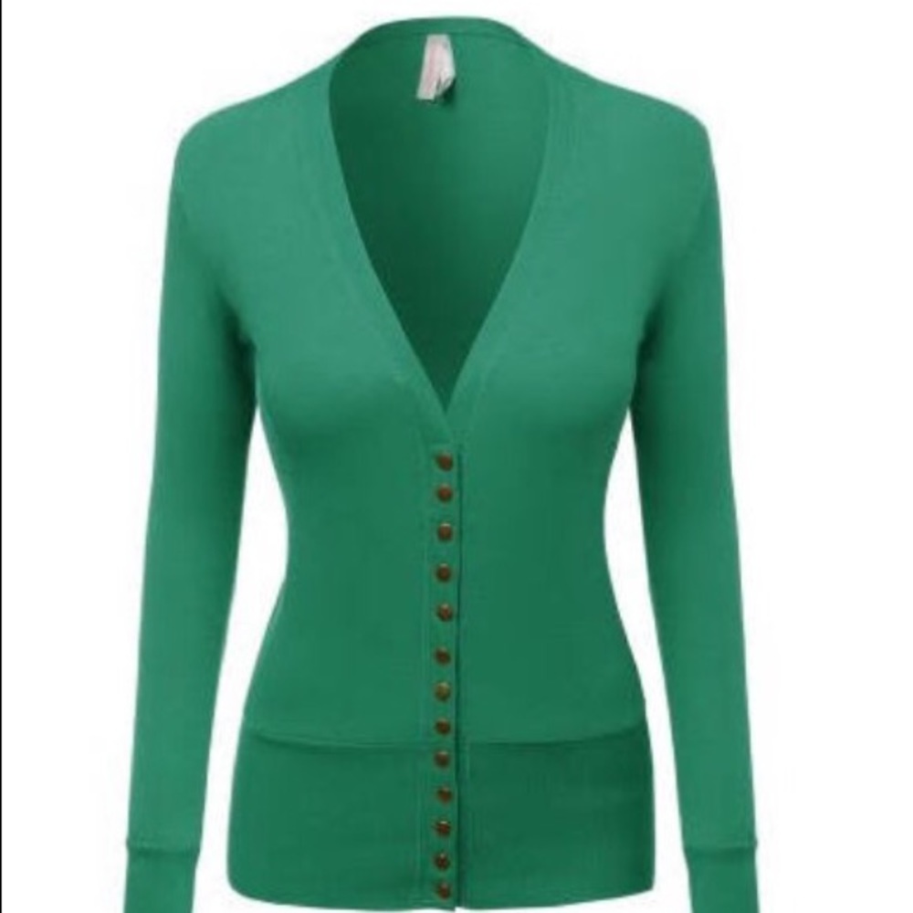 Snap cardigan